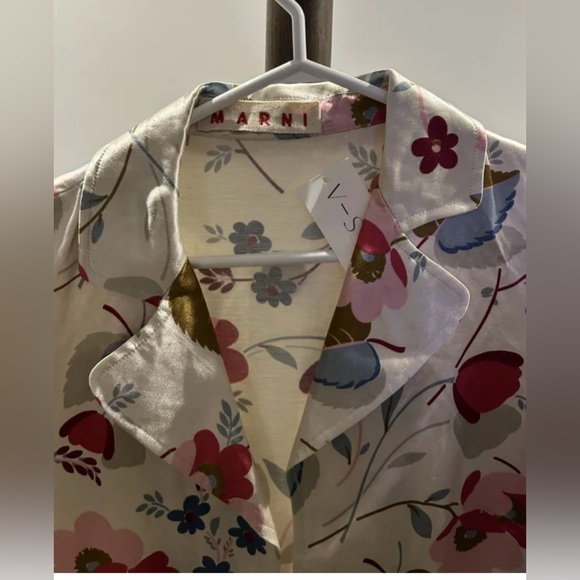 Stunning and rare Marni vintage floral blazer. - Picture 8 of 16